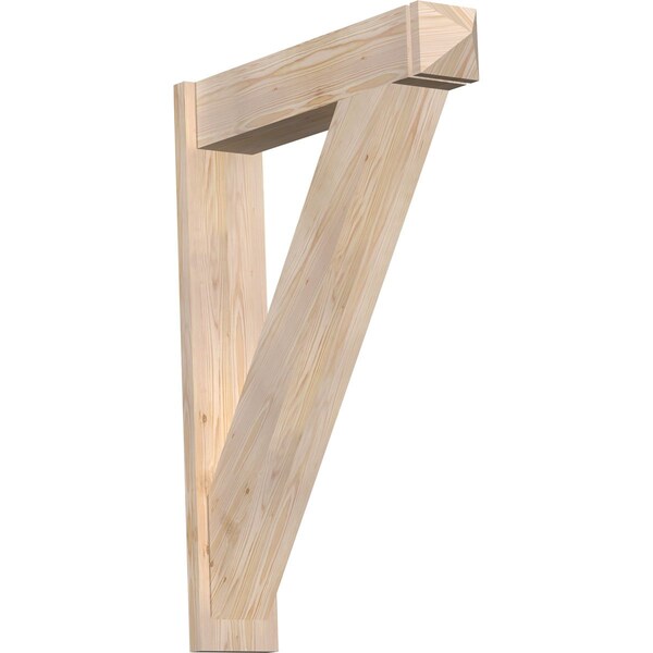 Ekena Millwork Traditional Arts & Crafts Smooth Outlooker, Douglas Fir, 7 1/2"W x 34"D x 46"H OUT08X34X46TRA03SDF - main